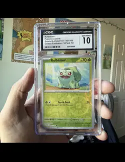 Pokemon TCG Mega Gardevoir mega Symphonia & Cgc 10 Bulbasaur Reverse Holo - Image 2