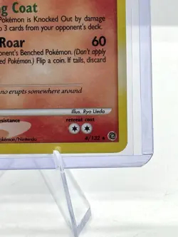 Entei Holo Rare - 4/132 Pokemon Secret Wonders Cracked Ice Deck Exclusive - Image 4