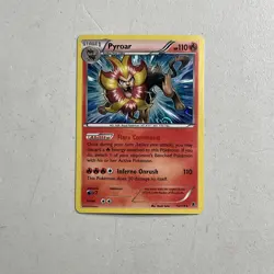 Pokemon TCG 2014 Phantom Forces Card -- Pyroar 12/119 Cosmos Holo - Image 1