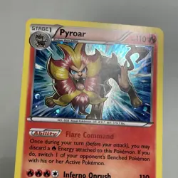 Pokemon TCG 2014 Phantom Forces Card -- Pyroar 12/119 Cosmos Holo - Image 2