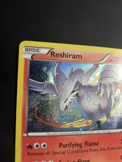 Reshiram 17/116 Plasma Freeze Holo Pokemon TCG LP 2013 - Image 5
