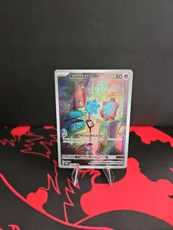 Pokemon Temporal Forces Bronzor 170/162 Illustration Rare Holo - Image 1