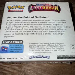 Factory SEALED Pokemon TCG Sword & Shield Lost Origin Booster Box 36 packs - Image 3