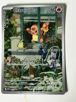 Pokemon TCG Charmander Obsidian Flames SVP044 Black Star Promo LP - Image 1