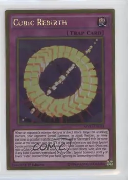 Cubic Rebirth Gold Edition 1st Ed. YuGiOh The Dark Side of Dimensions Movie Pack - Image 1
