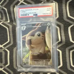Furret 168/159 Sv09: Journey Together Holo Pokemon Card PSA 9 - Image 1
