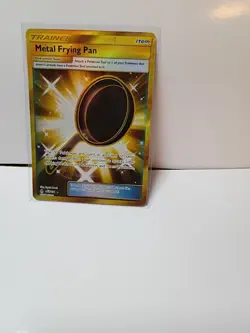 Metal Frying Pan 144/131 Forbidden Light Gold Secret Rare Holo Pokemon Card NM - Image 1