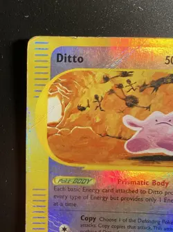Pokemon Card-Ditto-Skyridge-Holo Reverse-51/144-ENG-Poor - Image 3