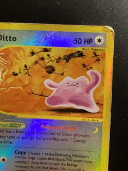 Pokemon Card-Ditto-Skyridge-Holo Reverse-51/144-ENG-Poor - Image 4