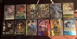 Digimon Dawn or Liberator Card Lot 12 Alt Arts + Rares - Image 2