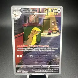 Gumshoos Illustration Rare ME01: Mega Evolution 153/132 Trump Card - Image 1