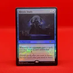 Rhystic Study - Foil Playtesting Card - Image 1