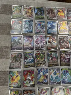 Pokemon Evolving Skies 91 Full Art Card Lot - All Near Mint - Only 3 Doubles - Image 2
