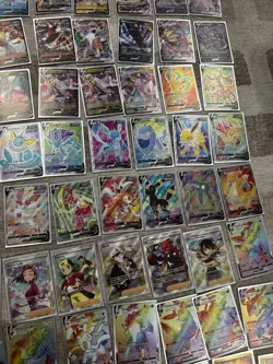 Pokemon Evolving Skies 91 Full Art Card Lot - All Near Mint - Only 3 Doubles - Image 5