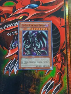 Red-Eyes Black Metal Dragon - PP01-EN015 Super Rare Limited Premium Yugioh LP - Image 1