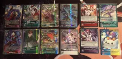 Digimon Dawn or Liberator Card Lot 12 Alt Arts + Rares - Image 2