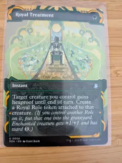 MTG Royal Treatment (Showcase) 0056 Streets of Strixhaven M/NM Free UK P&P - Image 1