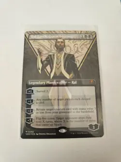Ral Zarek, Guest Lecturer Borderless FOIL MTG SOS Nm/M - Image 1
