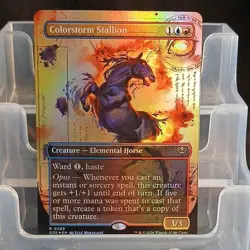 Wizards of the Coast MTG Colorstorm Stallion Blue Red Rare foil 0299 - Image 1