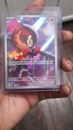 Pokemon Charcadet 022 MEP Promo Holo Basic 70HP Flame Type English 2025 - Image 1