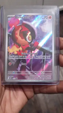 Pokemon Charcadet 022 MEP Promo Holo Basic 70HP Flame Type English 2025 - Image 2
