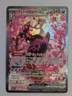 Pokemon TCG - Fezandipiti EX 288/217 SIR - Ascended Heroes - Pack Fresh - Image 1