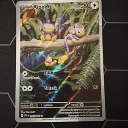 Aipom 211/182 Illustration Rare Paradox Rift Pokemon Ref#203 - Image 1