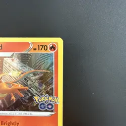 Pokemon TCG Charizard 010/078 | Pokemon GO | NM | Holo Rare - Image 3