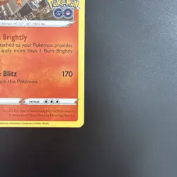 Pokemon TCG Charizard 010/078 | Pokemon GO | NM | Holo Rare - Image 5