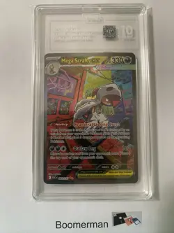 TAG 10 - Rank#5 Pokemon Ascended Heroes Mega Scrafty EX SIR Holo #285/217 - Image 3