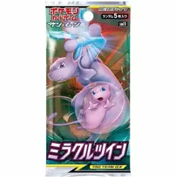 Pokemon TCG - Miracle Twin - SM11 - Japanese - Booster Pack - Sealed [Near Mint] - Image 1