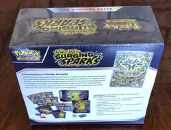Pokemon Scarlet & Violet Surging Sparks Elite Trainer Box ETB - Sealed w Holder - Image 2
