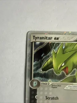 Pokemon Tyranitar EX 17/17 Holo Ultra Rare Pop Series Near Mint Condition - Image 2