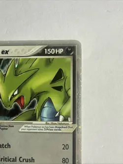 Pokemon Tyranitar EX 17/17 Holo Ultra Rare Pop Series Near Mint Condition - Image 3