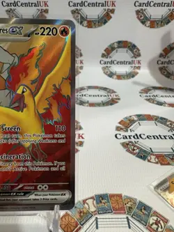 Pokemon TCG Team Rockets Multres EX 208/182 Ultra Rare Destined Rivals - Image 2