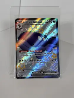 Pokemon TCG Paldean Clodsire EX 219/091 Shiny Ultra Rare Paldea Fates - Image 1