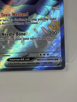 Pokemon TCG Paldean Clodsire EX 219/091 Shiny Ultra Rare Paldea Fates - Image 4