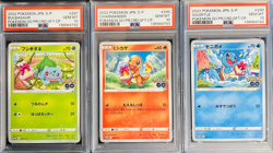 Sequential PSA 10 Bulbasaur 287 Charmander 289 Squirtle 290 Pokemon Promo 2022 - Image 1