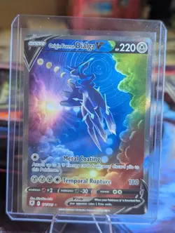 2022 Pokemon Origin Forme Dialga V Alt Art 177/189 Astral Radiance Minty - Image 1