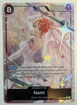 Nami OP15-086 Alternate Art Adventure On Kami’s Island OP15-EB04 One Piece NM - Image 2