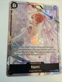 Nami OP15-086 Alternate Art Adventure On Kami’s Island OP15-EB04 One Piece NM - Image 3