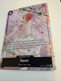 Nami OP15-086 Alternate Art Adventure On Kami’s Island OP15-EB04 One Piece NM - Image 4