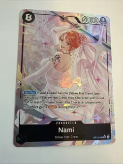 Nami OP15-086 Alternate Art Adventure On Kami’s Island OP15-EB04 One Piece NM - Image 5