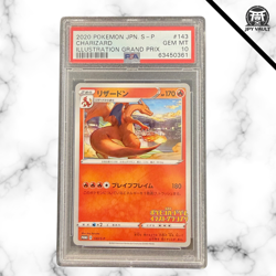 Pokemon Card Japanese - Charizard #143/S-P - Center Grand Prix - PSA 10 GEM MINT - Image 1