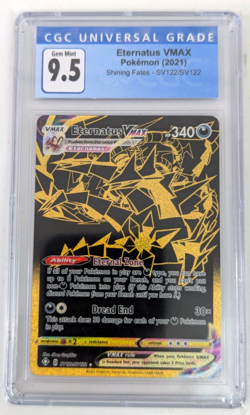Eternatus V - Shining Fates SV121/SV122 - Gem Mint CGC 9.5 Graded Pokemon Card - Image 1