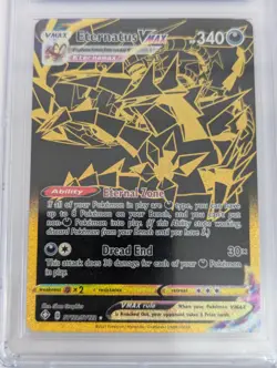Eternatus V - Shining Fates SV121/SV122 - Gem Mint CGC 9.5 Graded Pokemon Card - Image 2