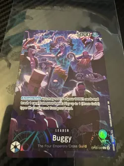 Buggy (Eng Ver. 2nd Anniversary Set) OP09-042 One Piece Promotion Card NM - Image 1