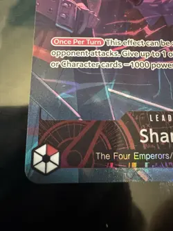 Shanks (English Version 2nd Anniversary Set) OP09-001 One Piece Promotion Cards - Image 3