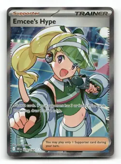 Emcee's Hype 220/182 - Destined Rivals - Pokemon Card NM/M - Image 1