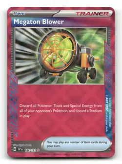 Megaton Blower 182/191 - Surging Sparks - Pokemon Card NM/M - Image 1